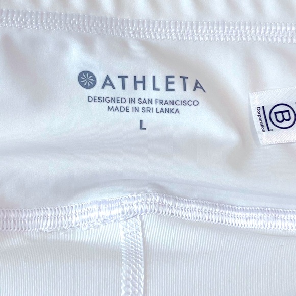 Athleta Momentum White Tennis Short Skirt Skirt Casual Athletic - Picture 14 of 14